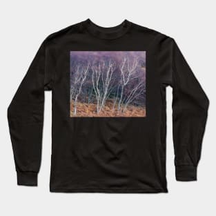 Birches in Breeze Long Sleeve T-Shirt